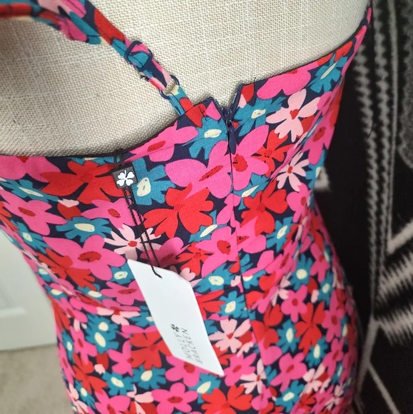 💐NWT Molly Bracken Brand Floral Print One Shoulder Jumpsuit, Small - Picture 11 of 13